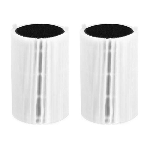 Filtre Hepa de remplacement pour purificateur d'air, 2 pièces, pour Blueair Blue Pure 411/411 + et Blueair 3210, filtre à charbon actif