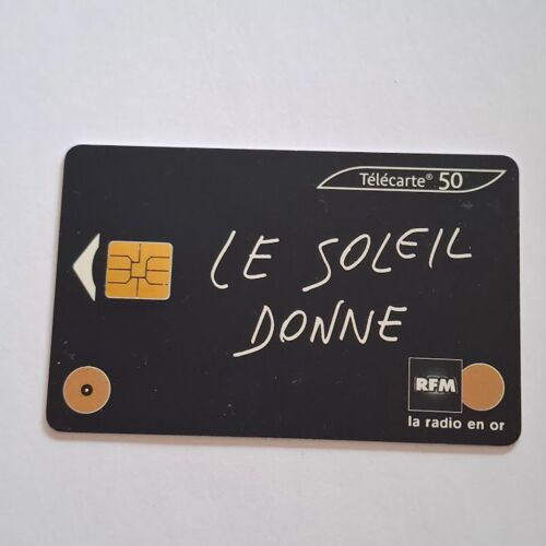 F1070 France Télécarte Phonecard Télécarte 50 Unités Sol3 1 Disc Le Soleil Donne " - Rfm 07/00 400 000 Ex