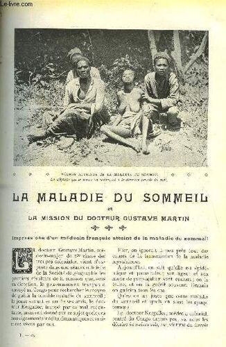 Le Monde Moderne Tome 27 - La Maladie Du Sommeil - La Mission Du Docteur Gustave Martin + L'art Du Cuir