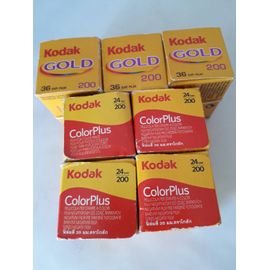 lot de 7 films kodak golf 200 et color plus périmés