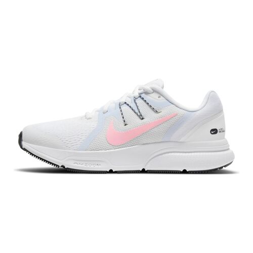 Chaussures De Running Femme Nike Zoom Span 3 Blanc / Bleu Ciel / Rose / Gris