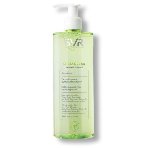 Svr Sébiaclear Eau Micellaire 2x400ml 