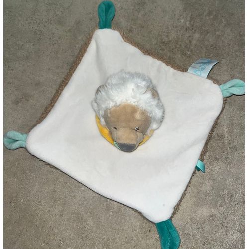 Doudou lion baby nat Maxou plat jour bébé naissance soft toy lion babies