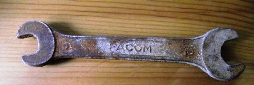 A54. Clé Plate À Fourche Facom De 9 Et 12mm.