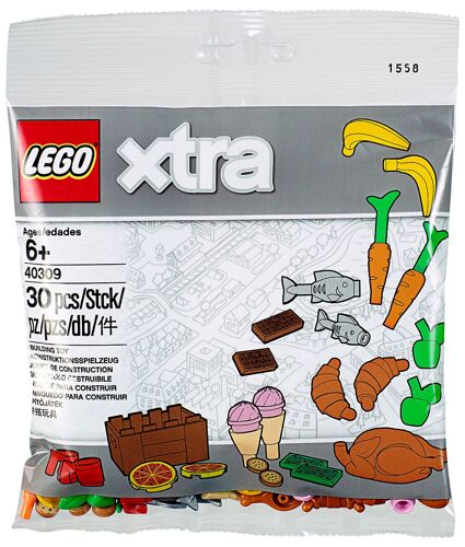 LEGO Xtra - Accessoires sur le thème de la nourriture - 40309