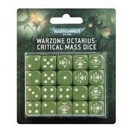 Warhammer 40,000 ( 40k ) - Warzone Octarius : Critical Mass Dice