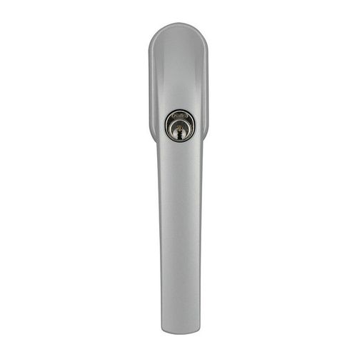 Poignée de fenêtre FG300 S AL0125 Alu.argent ferm.à clé ABUS