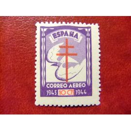 España Espange 1943 Pro Tuberculosos Edifil N º 973 Aereo ** Mnh Yvert Nº 226 Pa ** Mnh 