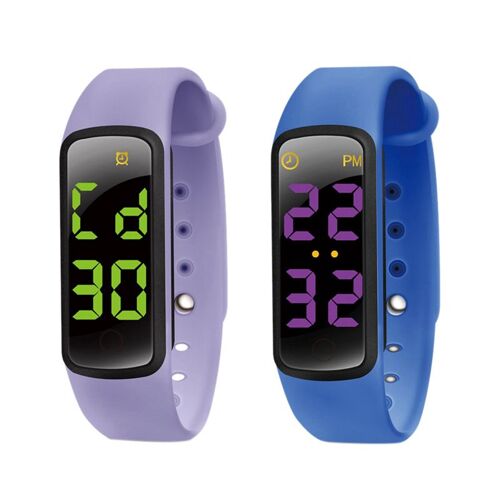 Montre D'apprentissage En Pot Étanche, Minuterie De Rappel Pour Bébé, Entraîneur Urinoir Pour Filles Et Garçons, Affichage Led, 9 Chansons En Boucle, 2 Pièces
