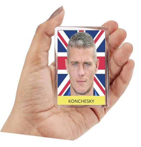 Magnet Frigo : Joueur De Foot Paul Martyn Konchesky Ref : 1977