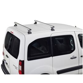 Barres De Toit Longitudinales En Aluminium Pour Citroën Berlingo L1 (2008-2018) - Gris - Charge 75kg - Neuf (OMAC)