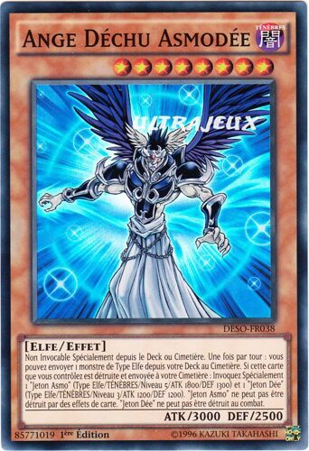 Yu-Gi-Oh! - Deso-Fr038 - Ange Déchu Asmodée - Super Rare