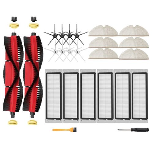 Accessoires de rechange pour aspirateur Robot Roborock S5 Max S6 Maxv S6 Pure E4 E5, nettoyeur de brosse latérale principale, filtre Hepa, pièces détachées