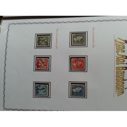 Collection Complete De Timbres Belges