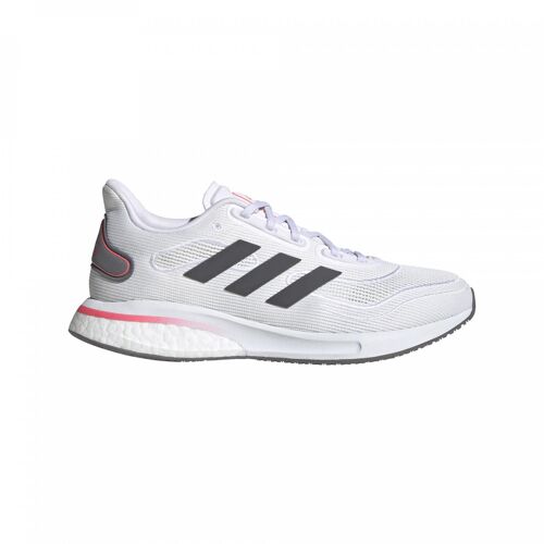 Chaussures De Running Femme Adidas Supernova Blanc / Gris Foncé / Rose