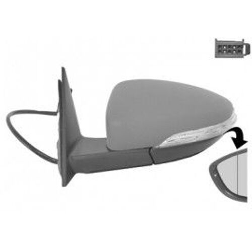 Rétroviseur Électrique Chauffant Gauche Pour Volkswagen New-Beetle D'après 2012