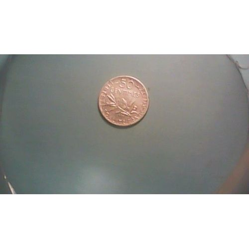 50 Centimes Semeuse Argent 1917