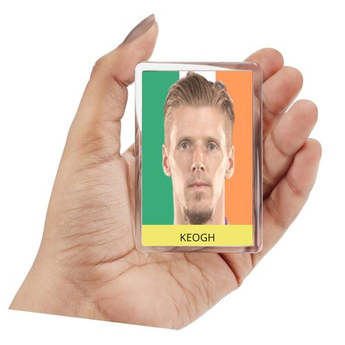 Magnet Frigo : Joueur De Foot Andrew Declan Keogh Ref : 1601