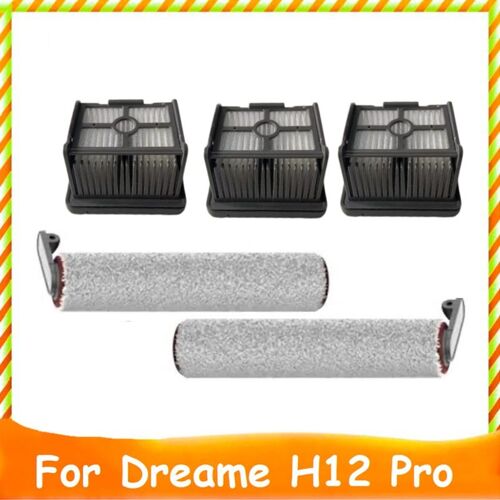 Pièces pour aspirateur de sol Dreame H12 Pro, accessoires pour Machine à laver, filtre Hepa lavable, brosse à rouleau principal
