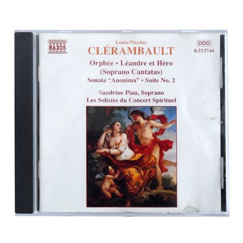 Louis-Nicolas Clérambault (1676-1749) : Orphée Léandre Et Héro Sonata Prima Anonima En Sol Majeur Le Concert Spirituel Instruments Anciens Centre Musical De Musique Baroque De Versailles Hervé Niquet