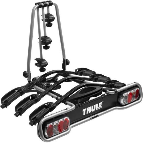Thule - Porte-Vélos Pour 3 Vélos - Euroride - Plateforme Sur Boule D'attelage - 13 Broches