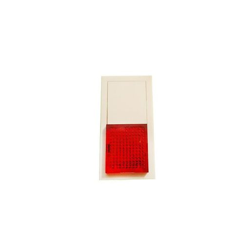 Legrand 078116 Bouton-poussoir à fermeture voyant rouge 6A 250V