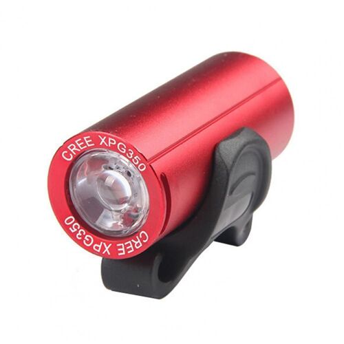 Lampe De Poche À Haute Luminosité Pour Vélo, Accessoire De Vélo Durable, Avec Interrupteur À Pression, Éclairage Avant Pour Bicyclette