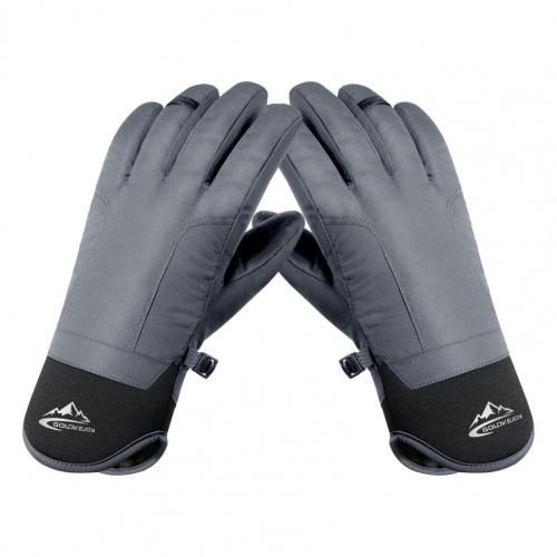 Gants Chauds Pour Moto, 1 Paire De Doigts Pratiques, Plus Épais, Fabrication Fine, Fournitures D'extérieur, Pour Conduire, Hiver