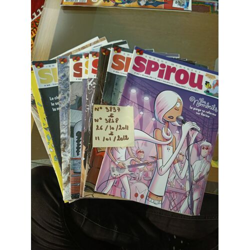 Lot Magazines Spirou