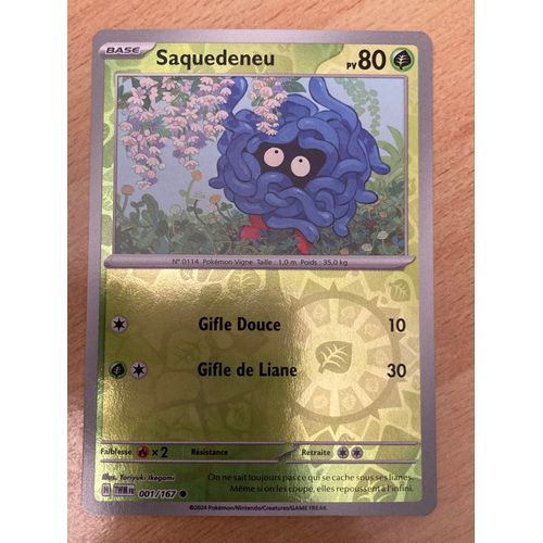(2473) Saquedeneu 1/167 Pokemon 