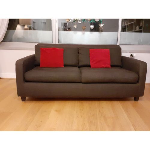 Paire De Canapés Marron 2 Places