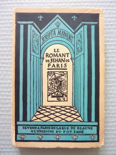 Le Romant De Jehan De Paris, Roy De France