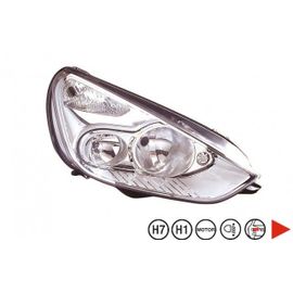 Phare Droit H1+H7 Ford Smax De 2006 A 2010