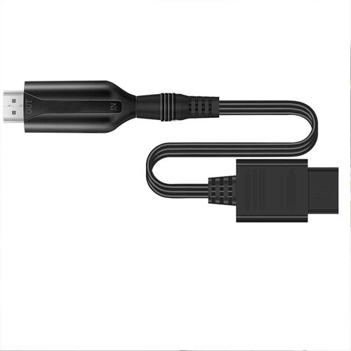 Adaptateur de direction compatible HDMI pour Nintendo N64, SNES, NGC, pièce de jeu, portable, sans pilote, flexible, remplacement de la vidéo