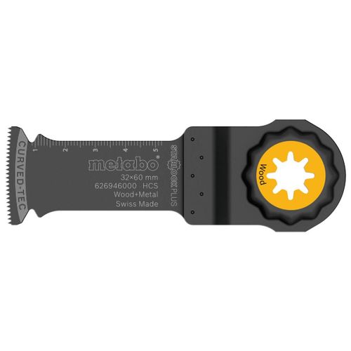 Metabo Lame de scie plongeante « Starlock Plus » bois, HCS, 32 x 60 mm - 626946000