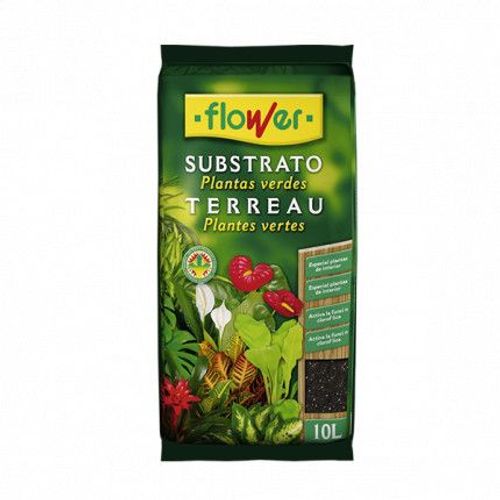 Substrat de plantes vertes 10L | Flower