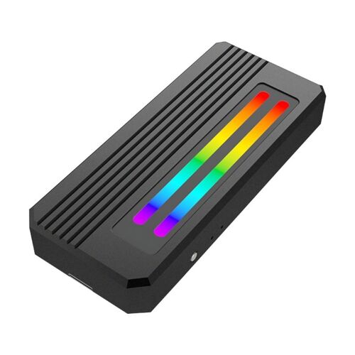 Boîtier SSD NVMe, sans outil, USB C externe, 10Gbps .2, adaptateur USB 3.1, NVMe vers USB