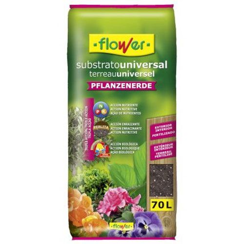 Substrat universel pflanzenerde 70L | Flower