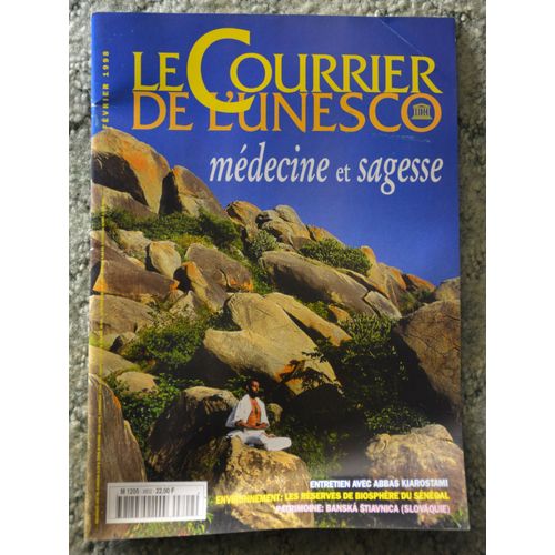 Le Courrier De L'unesco - Médecine Et Sagesse