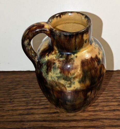 Petit Pot en terre cuite émaillée