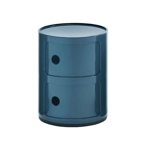 Kartell Table De Chevet Componibili À Deux Éléments (Bleu - Abs)
