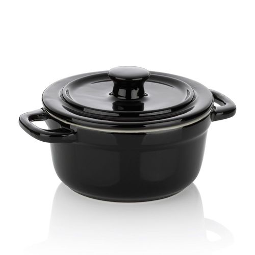 Mini Cocotte Malin Noir 14 Cm