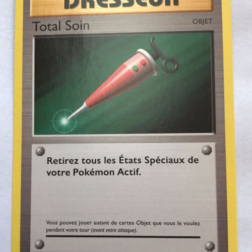 Carte Pokemon De La Série Évolutions Dresseur Total Soin 78/108