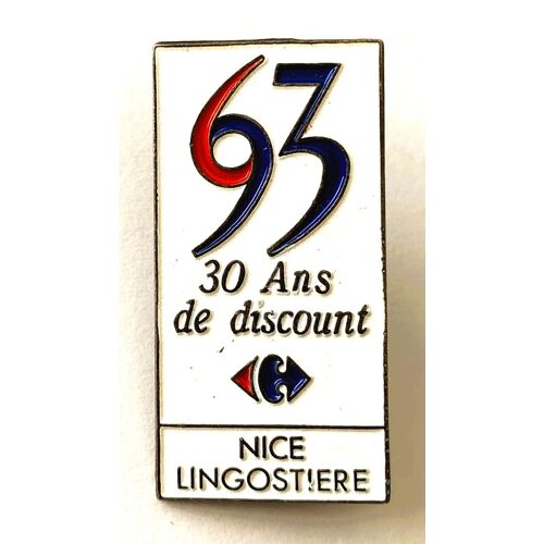Pins Carrefour 1963-1993 30 Ans De Discount Nice Lingostiere