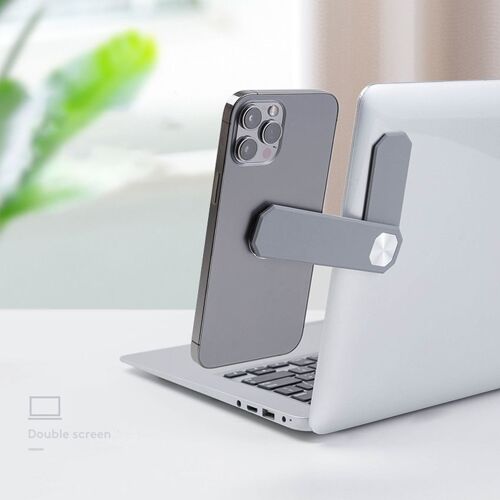 Support d'extension pour ordinateur portable 2 en 1, support de bureau pour Macbook, extension de tablette réglable, support d'ordinateur, accessoires pour ordinateur portable
