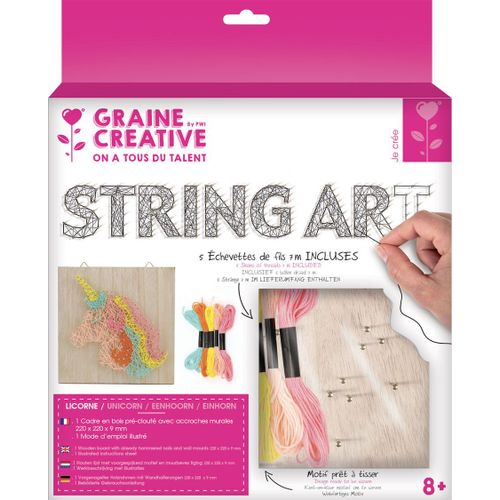 Tableau Licorne Brut Carre