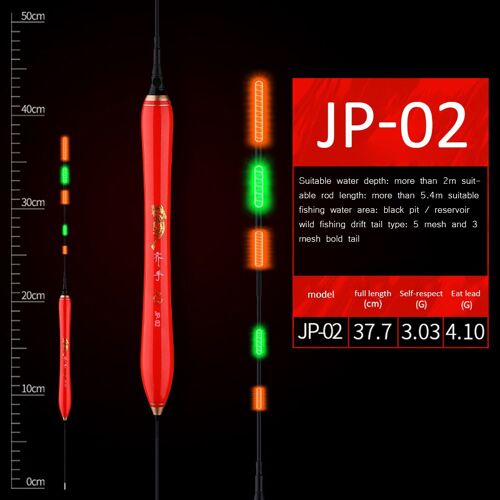 Flotteurs De Pêche Électriques Lumineux Bobber Big Carpe, Bouée De Lancer Longue Haute Sensibilité, Matériel De Pêche En Mer De Nuit En Plein Air