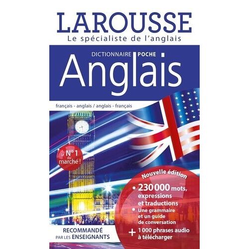 Dictionnaire Larousse Poche Anglais - Français-Anglais/Anglais-Français