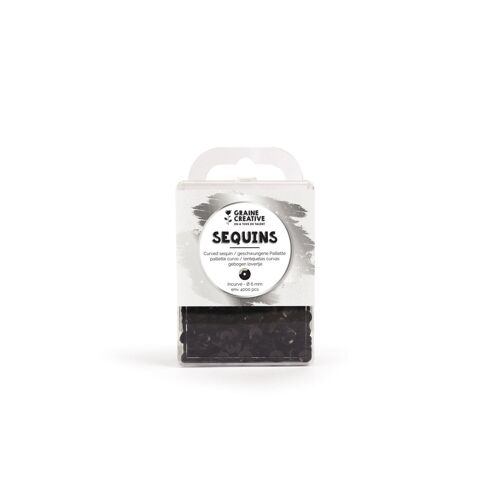Sequin Incurve Noir Mat 26a