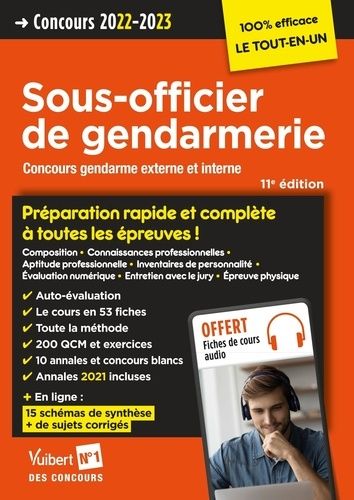 Sous-Officier De Gendarmerie - Concours Gendarme Externe Et Interne
